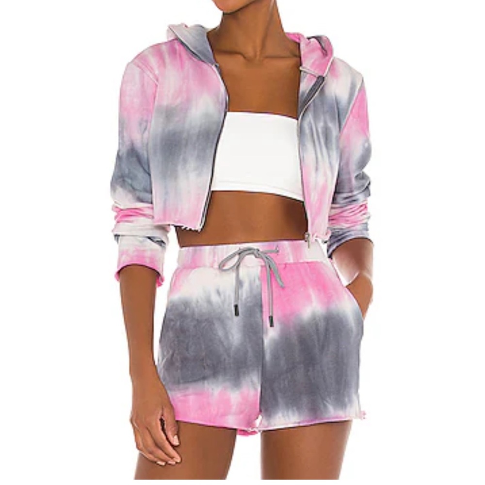 Superdown Charli crop hoodie